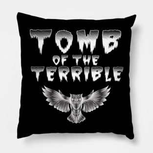 Tomb of the Terrible - White Pillow