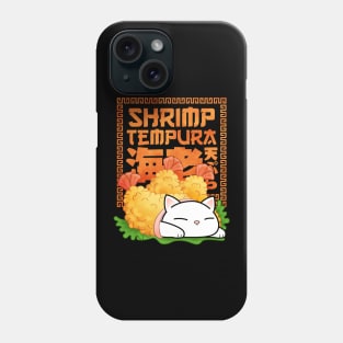 Chubby Cat Shrimp Tempura Phone Case