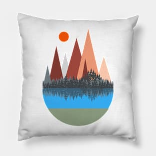 The Mountain Forest Pillow