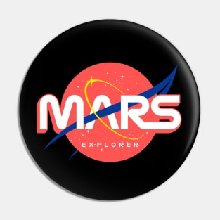 Mars Explorer Pin