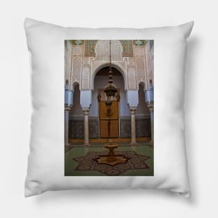 Morocco. Meknes. Mausoleum of Moulay Ismail. Pillow