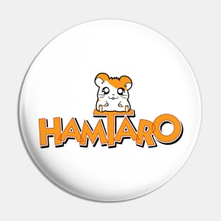 Hamtaro Logo Pin