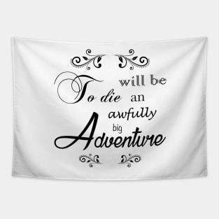 Peter Pan Quote Tapestry