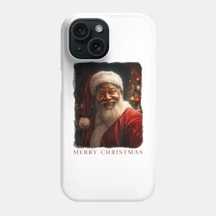 Realistic Santa Claus Christmas Party Costume Phone Case