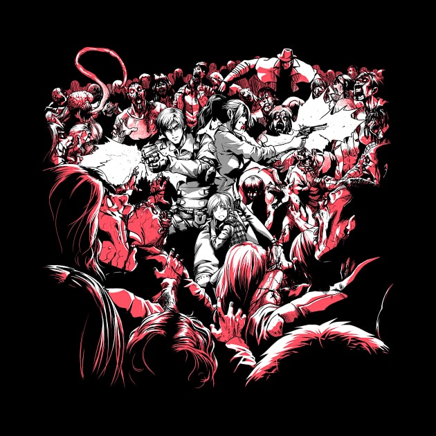 Surrounded by the Dead 2 by CoinboxTees