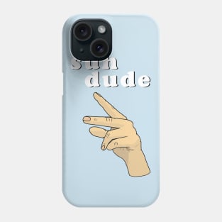 Suh Dude Meme | White Letters Phone Case