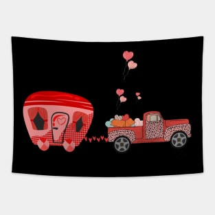 Kids Valentine's Day Tapestry