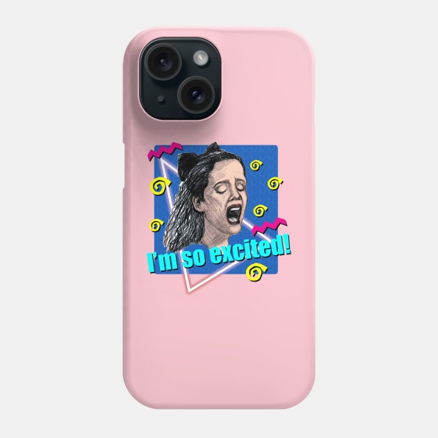 Spano excited Phone Case by bobdix