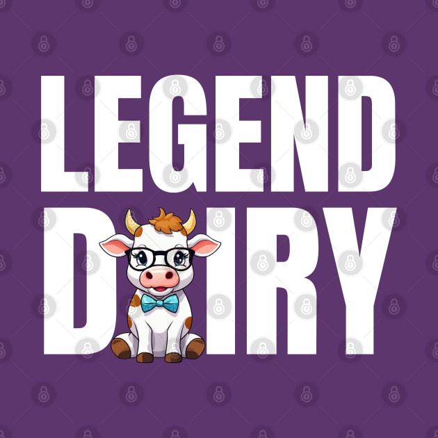 Legendary Cow Pun by Mey Designs