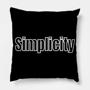 Simplicity Pillow