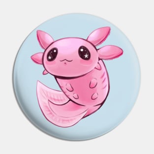 Pink Axolotl Pin