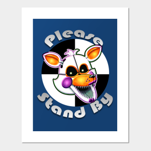 Five Nights At Freddys Posters And Art Prints Teepublic - lolbit please stand by roblox