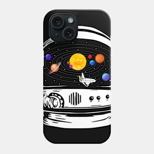 Explore the solar system Phone Case