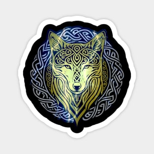 Celtic Wolf Magnet