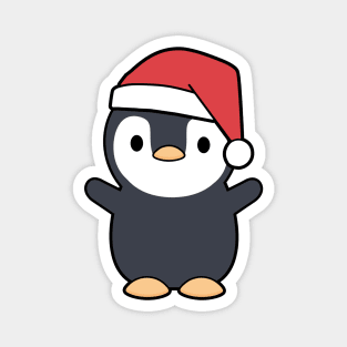 Cute Christmas Penguin Magnet