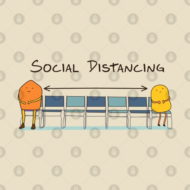 Social distancing by Mimie20