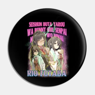 Bootleg Anime Rio Futaba Aobuta Pin