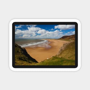 Rhossili Bay, Gower, Wales Magnet