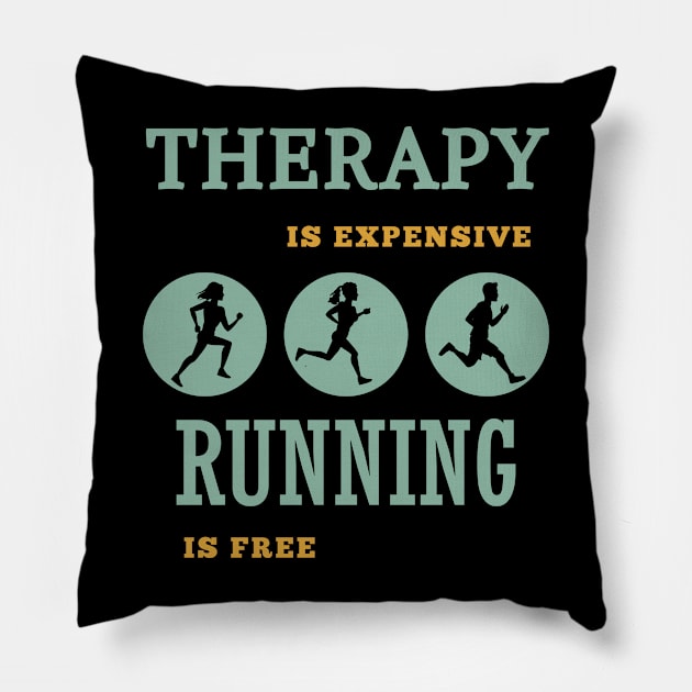 Run to Wellness: Cost-Free Therapy Pillow by Toonstruction