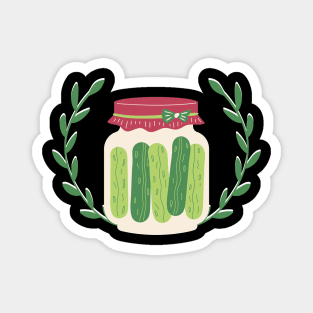 Premium Pickle In Jar Magnet