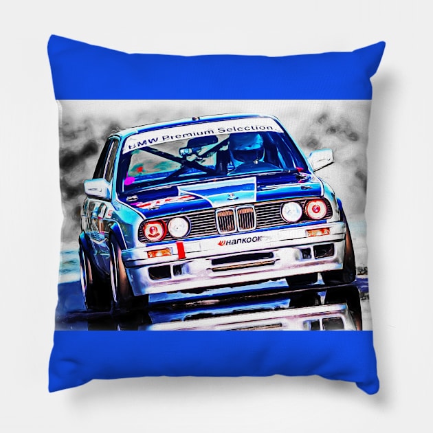 Rallye and Racing #10 - Bavarian Power Pillow by DeVerviers