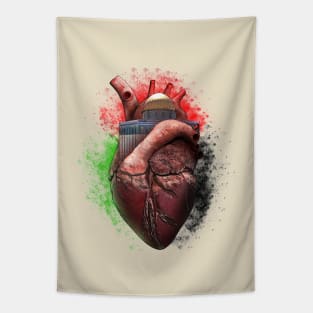 Al Aqsa Heart Tapestry