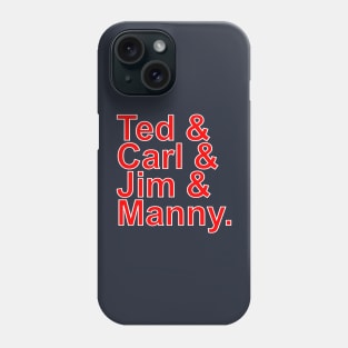 The Great Red Sox Left Fielders Phone Case