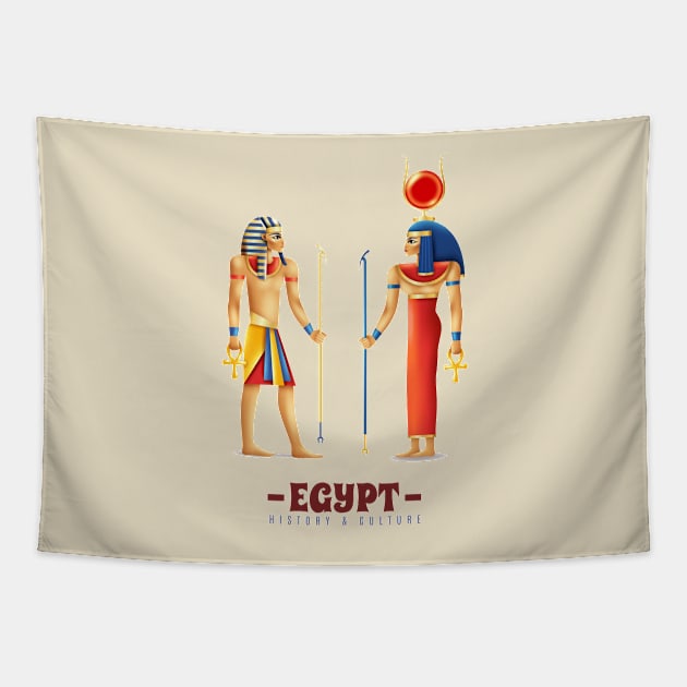 EGYPT Tapestry by doniainart