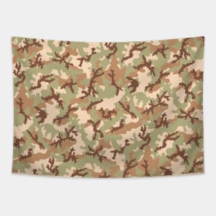 Desert Camouflage Pattern Tapestry