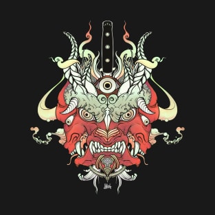 Monster Oni Demon Dark Surreal Art T-Shirt
