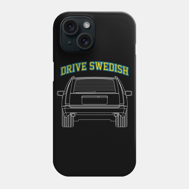 Drive Swedish 850 Phone Case by cowyark rubbark