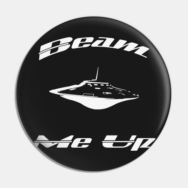 Beam Me Up Pin by awretchedproduction