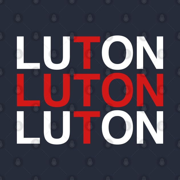 LUTON Union Jack Flag by eyesblau