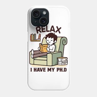 Serene Scholar Phone Case