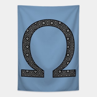 Patterned Ohm Symbol Engineering Physics Tapestry