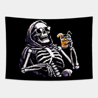 skeleton illustration Tapestry