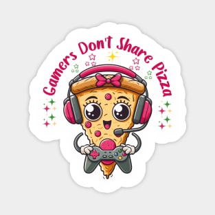 Gamer Pizza Magnet