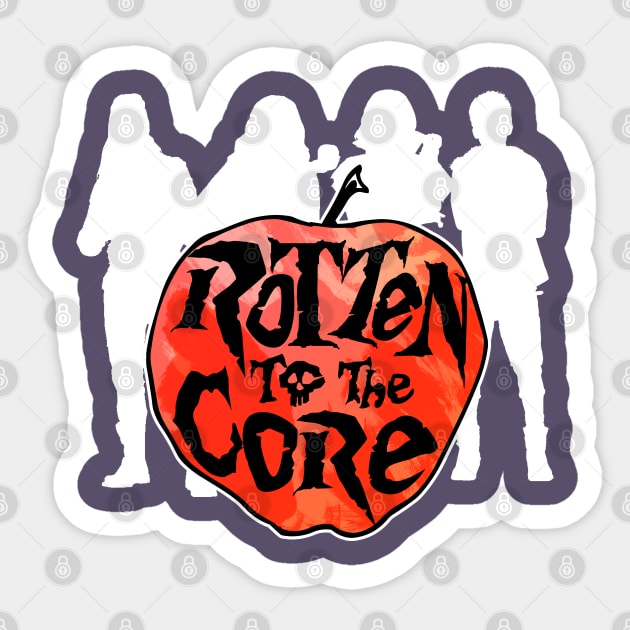 Rotten to the Core - poison apple - Descendants - Sticker