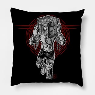 Featured Artist Design: "The Box" by Reed Wu Pillow