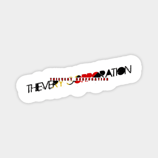 vintage typo Thievery Corporation Magnet