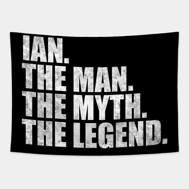 Ian Legend Ian Name Ian given name Tapestry by TeeLogic