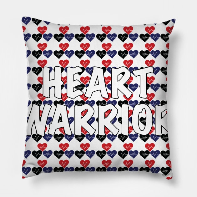 Heart Warrior Pillow by Raquel’s Room