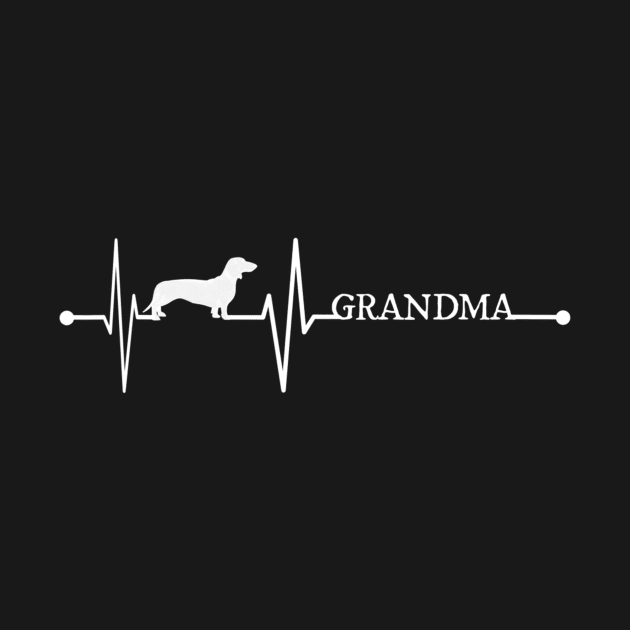 Dachshund Grandma Heartbeat by Xamgi