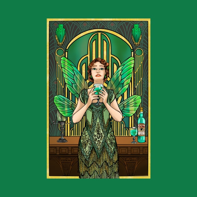 The Green Fairy by Holly_Pierson_Art
