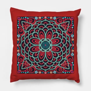 Folklore Rose Pillow