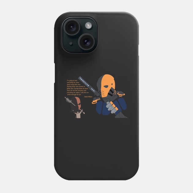 Deathstroke Phone Case by DaniVan