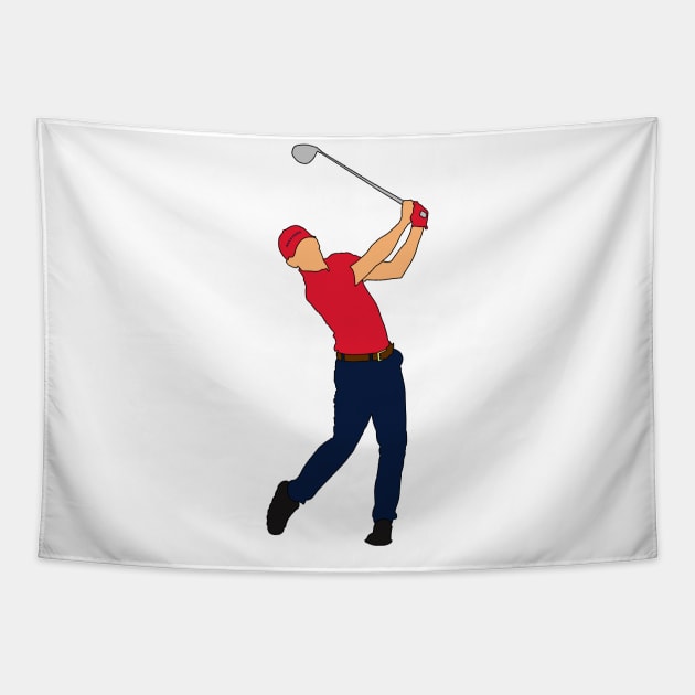 MASTERS GOLF PGA Tapestry by canzyartstudio