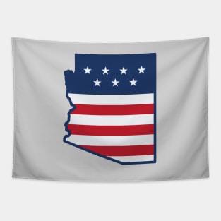 Stars and Stripes Arizona Tapestry