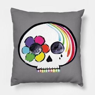 Crazy SKull Pillow