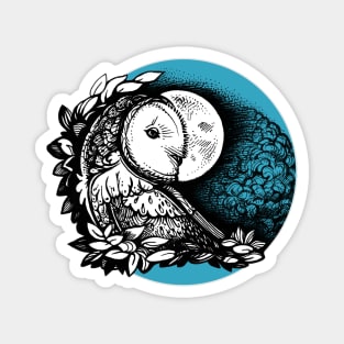 Barn Owl Magnet